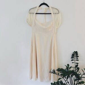 YY Elegant Cream Dress